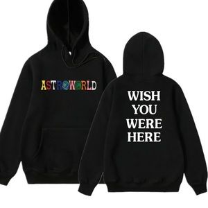 Astroworld | Black Gov Ball hoodie- M